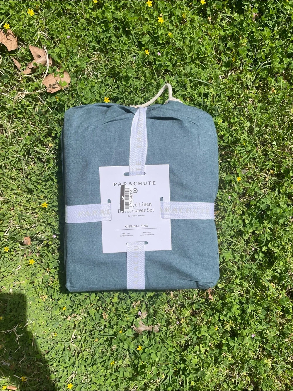 Parachute “Dusk” linen/cotton duvet cover set